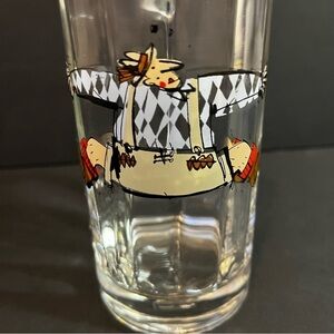 Ritzenhoff Glass Beer Mug Stefanie Clemen Clinging Bavarian German Man Festival